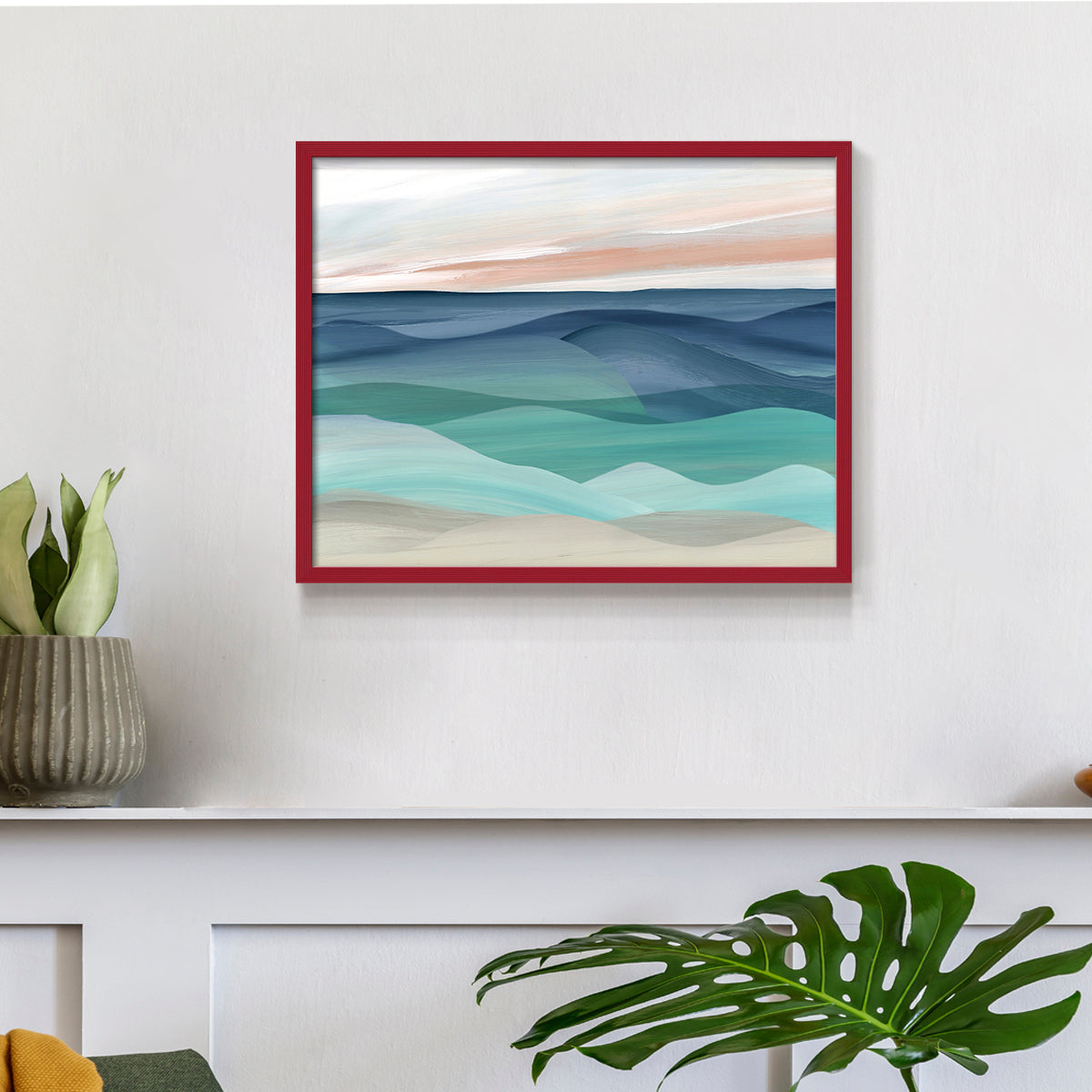 43524,abstract,ocean,landscape,art,painting,modern,sunset,blue,green,tranquility,waves,color,decor,home,framed,contemporary,nature,ocean view,coastal,seascape,peaceful,wall art,interior design,smooth,texture,horizon,stylish,ocean colors,creative,relaxation,scenery,sea,calming,atmosphere,aesthetic,visual,bright,layered,Re-stickable,Abstract