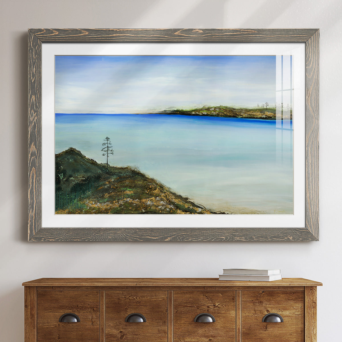 On A Clear Day-Premium Framed Print - Ready to Hang