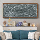Static Scramble II - Floater Framed Canvas Print