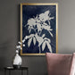 Indigo Botanical I Revisited - Modern Framed Canvas Print