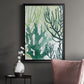 Textured Coral I - Modern Framed Canvas Print