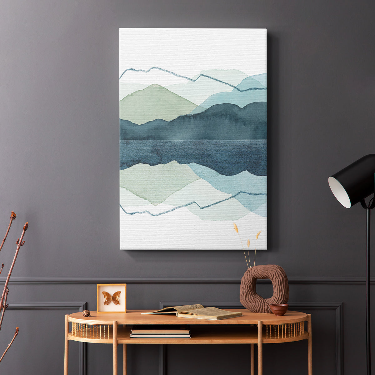 Icicle Range II - Canvas Art Print