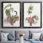 Purrfect Plants I - Premium Framed Canvas 2 Piece Set - Ready to Hang