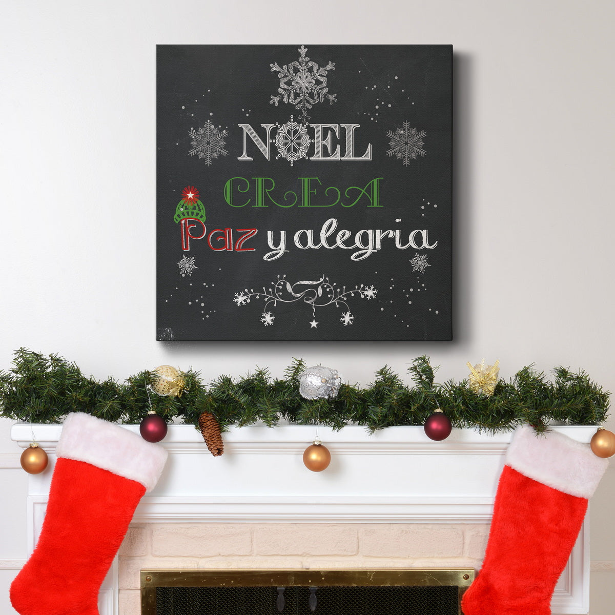 Noel-Premium Gallery Wrapped Canvas - Ready to Hang