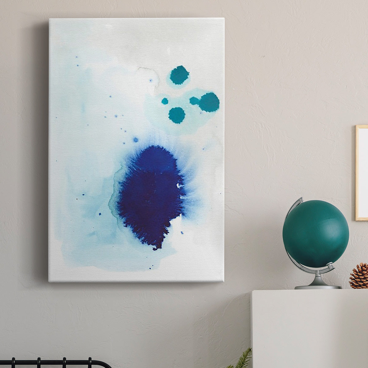 Spare Blue I - Canvas Art Print