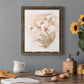 White and Coral Orchid II - Premium Canvas Framed in Barnwood - Ready to Hang