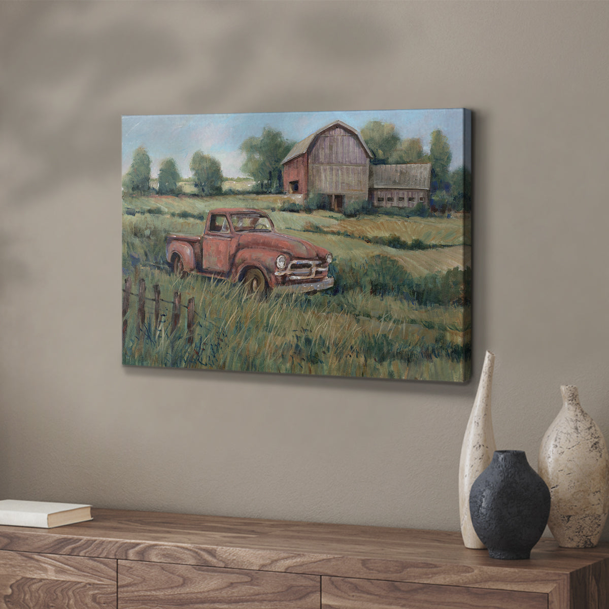 Rusting Away II - Canvas Art Print