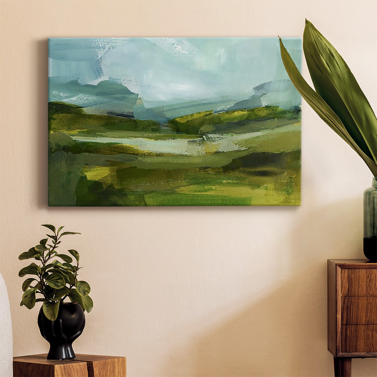 Emerald View III - Canvas Art Print