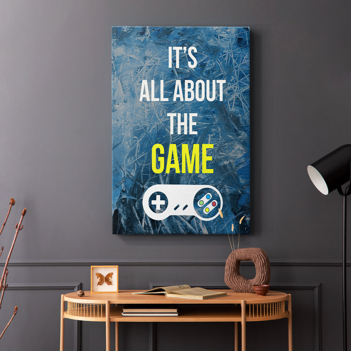 Gamer at Play IV - Canvas Art Print