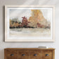 The Autumn View II - Barnwood Framed Art Print