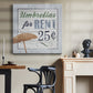 Beach Sign III - Canvas Art Print