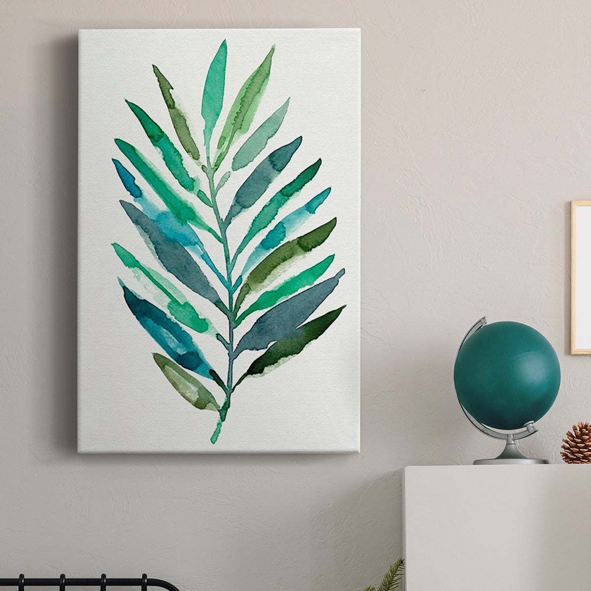 Palm Frond Flow IV - Canvas Art Print