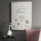 Let Love Bloom - Modern Framed Canvas Print