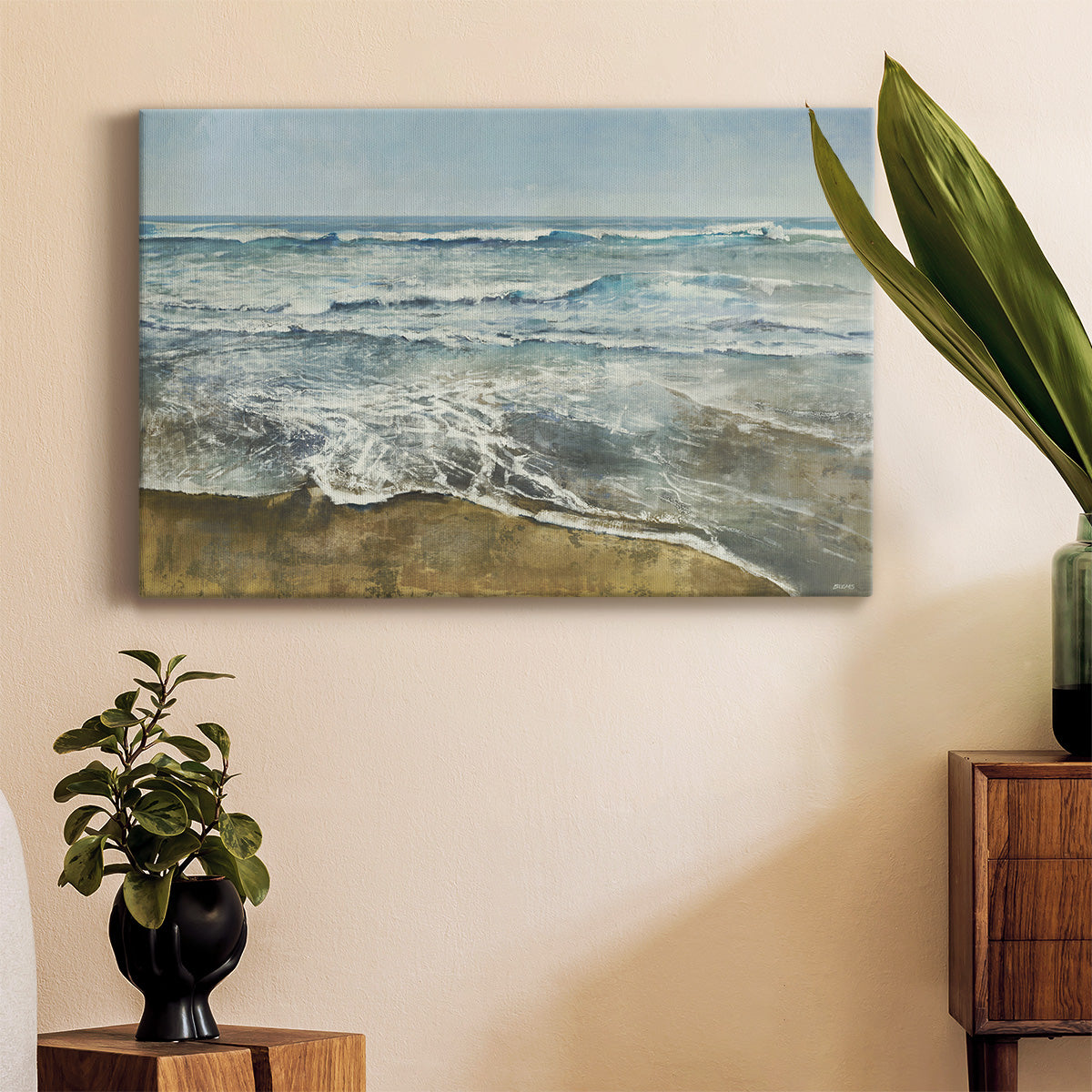 BEACHCOMBING Premium Gallery Wrapped Canvas - Ready to Hang