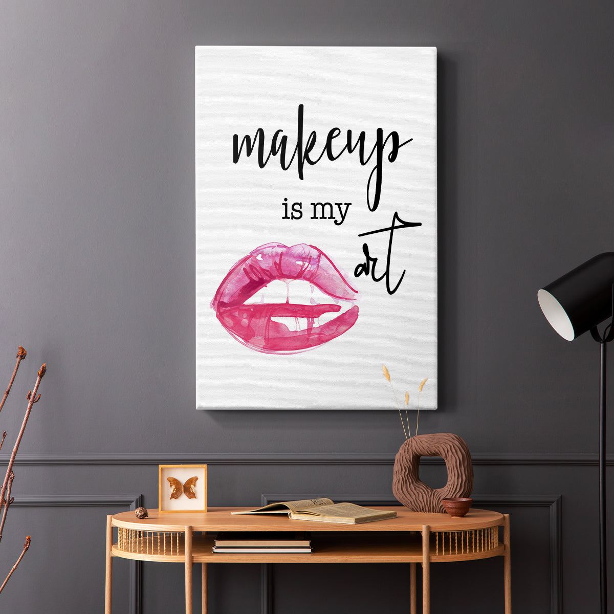 Makeup is My Art - Canvas Art Print
