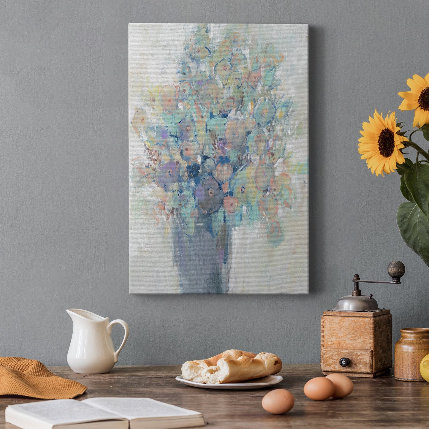 Bouquet I Premium Gallery Wrapped Canvas - Ready to Hang