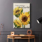 Fresh Picked Sunflowers - Canvas Art Print