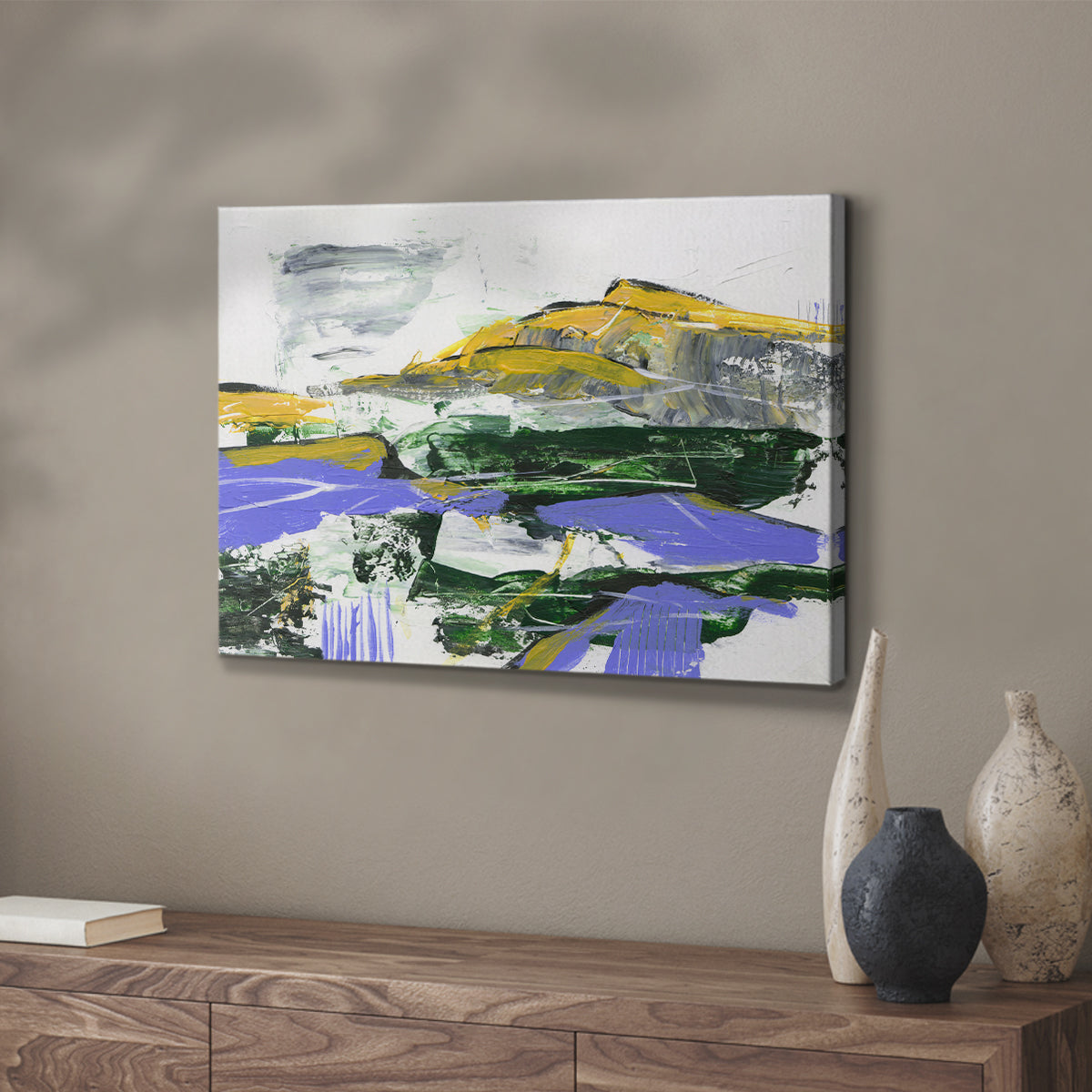 Silent Mountain VI - Canvas Art Print