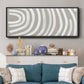 Broken Rainbow II - Floater Framed Canvas Print