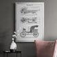 Industrial Motorcar - Modern Framed Canvas Print