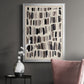 Chalk and Flint II - Modern Framed Canvas Print