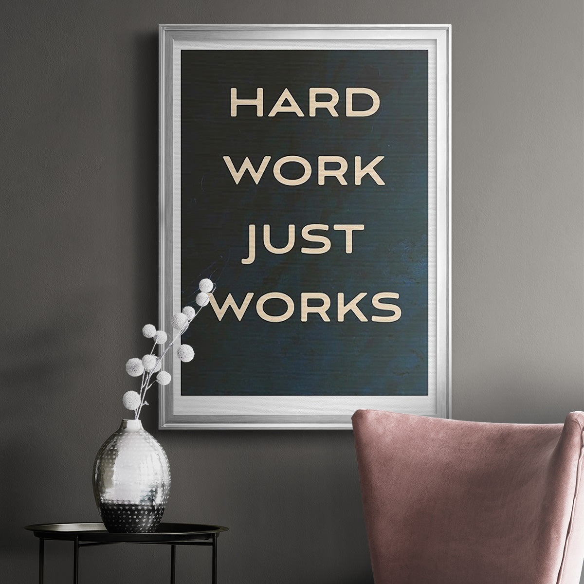 Bro-Inspo I - Modern Framed Canvas Print
