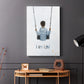 Boy on a Swing - Canvas Art Print