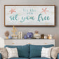 Sea Free - Floater Framed Canvas Print