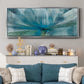 Blue Awakening - Floater Framed Canvas Print
