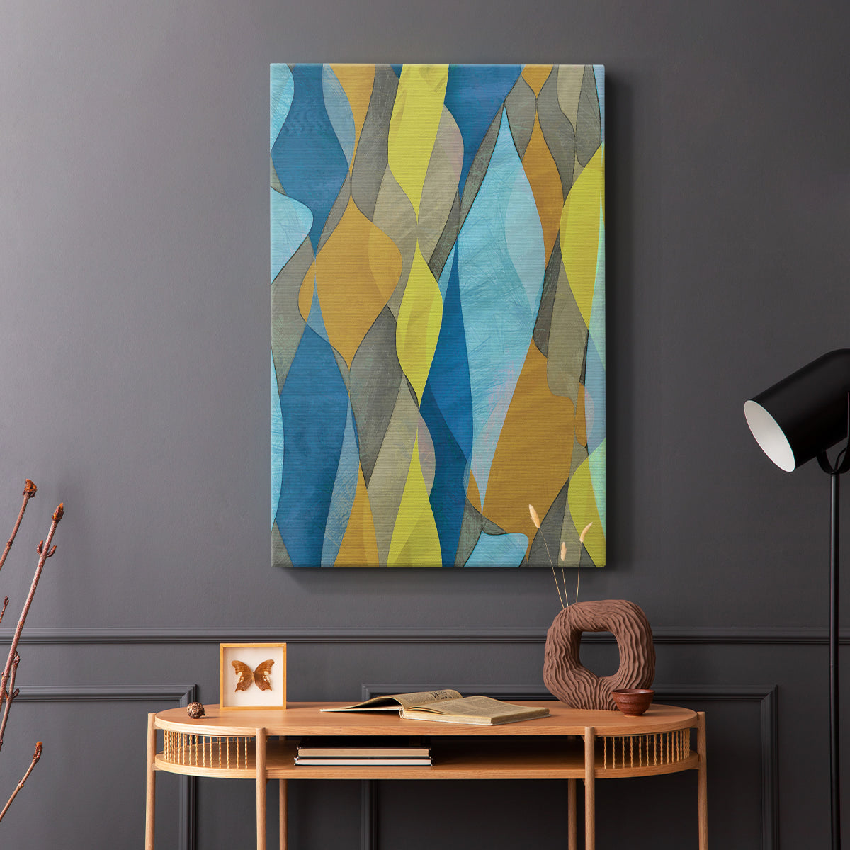 Colorful Cascade I - Canvas Art Print