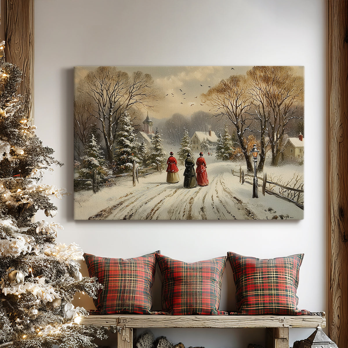 Twilight of Honeyed Cathedral - Canvas Art Print