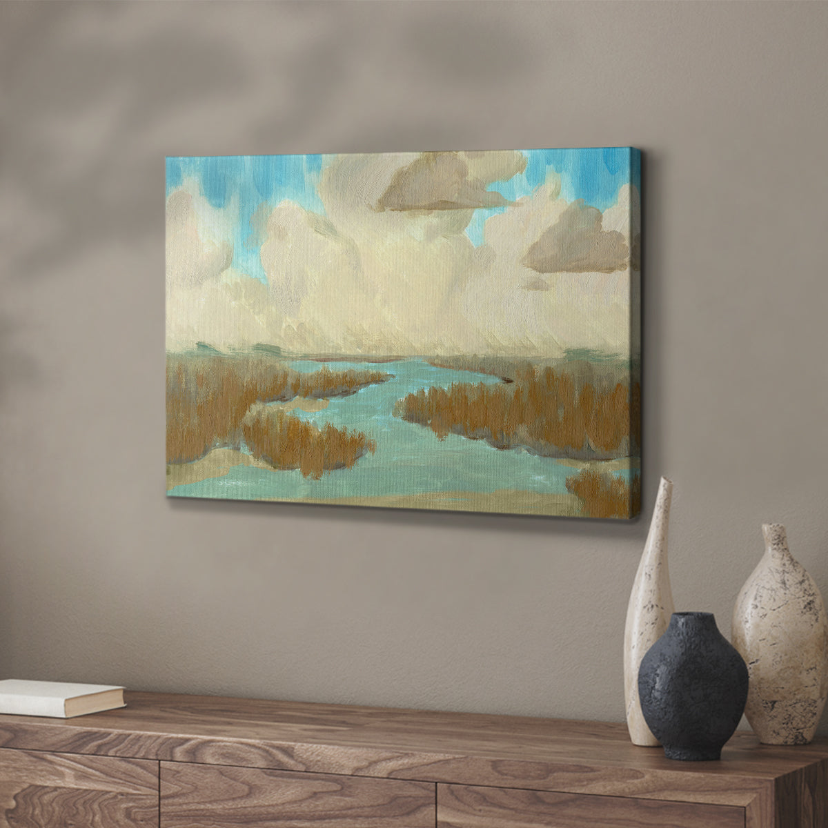 Fripp Island Water I - Canvas Art Print