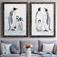 Emperor Penguins I - Premium Framed Canvas 2 Piece Set - Ready to Hang