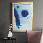 Spare Blue II - Modern Framed Canvas Print