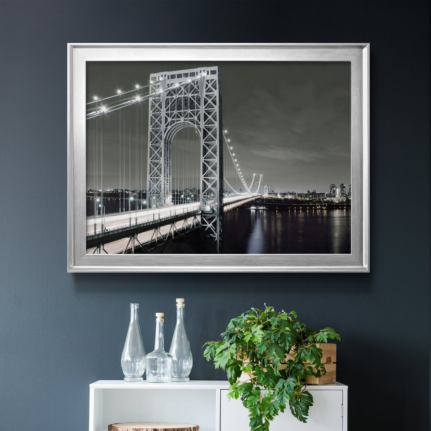 City Lights Premium Classic Framed Canvas - Ready to Hang