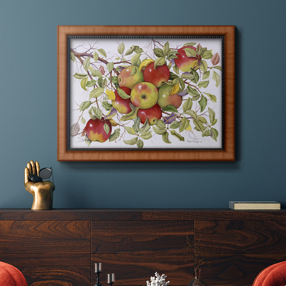 Apples Premium Framed Canvas- Ready to Hang