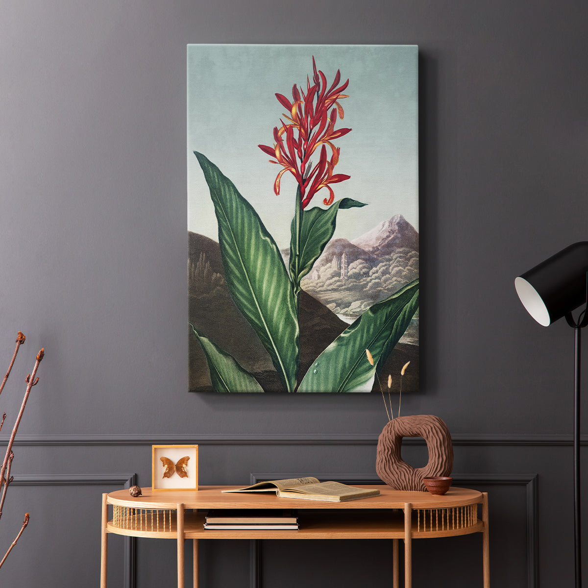 Temple of Flora I - Canvas Art Print