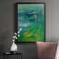Peaceful Diptych I - Modern Framed Canvas Print