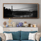 Lions Gate Inlet - Floater Framed Canvas Print