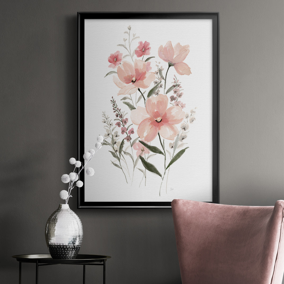 Springs Eden II - Modern Framed Canvas Print