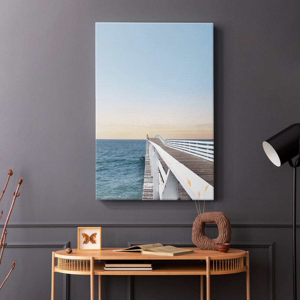 Day at the Pier - Canvas Art Print