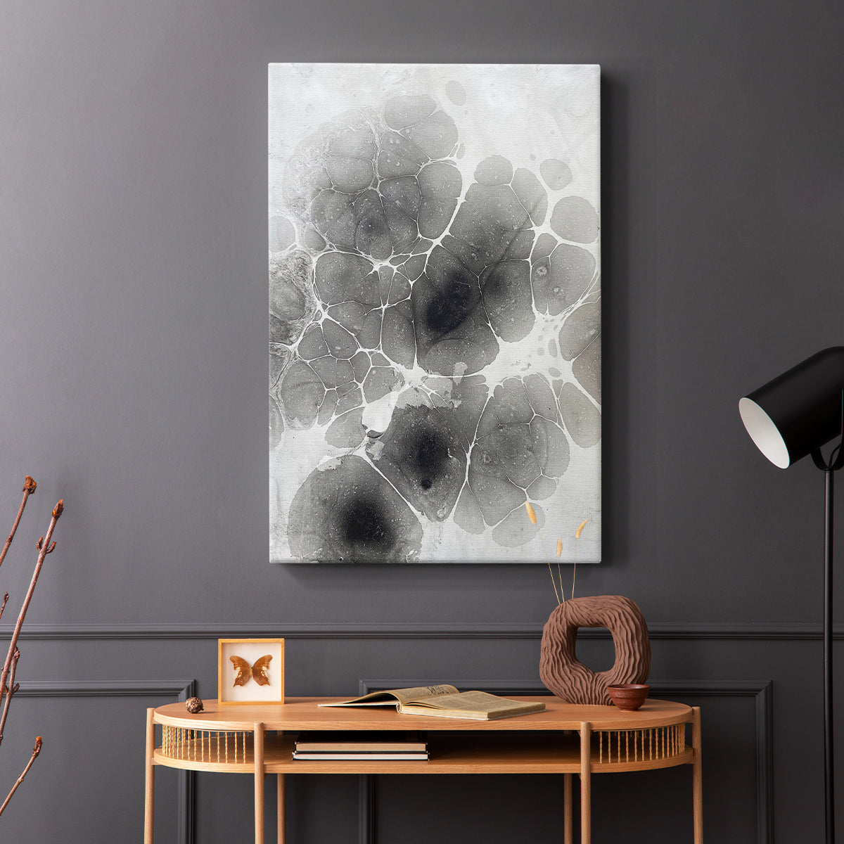 Marbling XI - Canvas Art Print