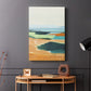 Aqua and Orange II - Canvas Art Print