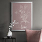 Love Home - Modern Framed Canvas Print