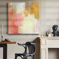 Yellow and Blush I-Premium Gallery Wrapped Canvas - Ready to Hang