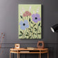 Woodblock Floral III - Canvas Art Print