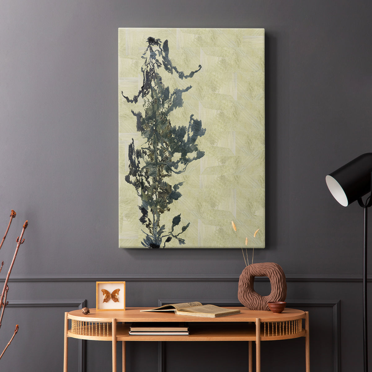 Chinoiserie 2 Tan II - Canvas Art Print