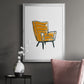Take a Seat III - Modern Framed Canvas Print