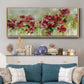 Playful Garden - Floater Framed Canvas Print