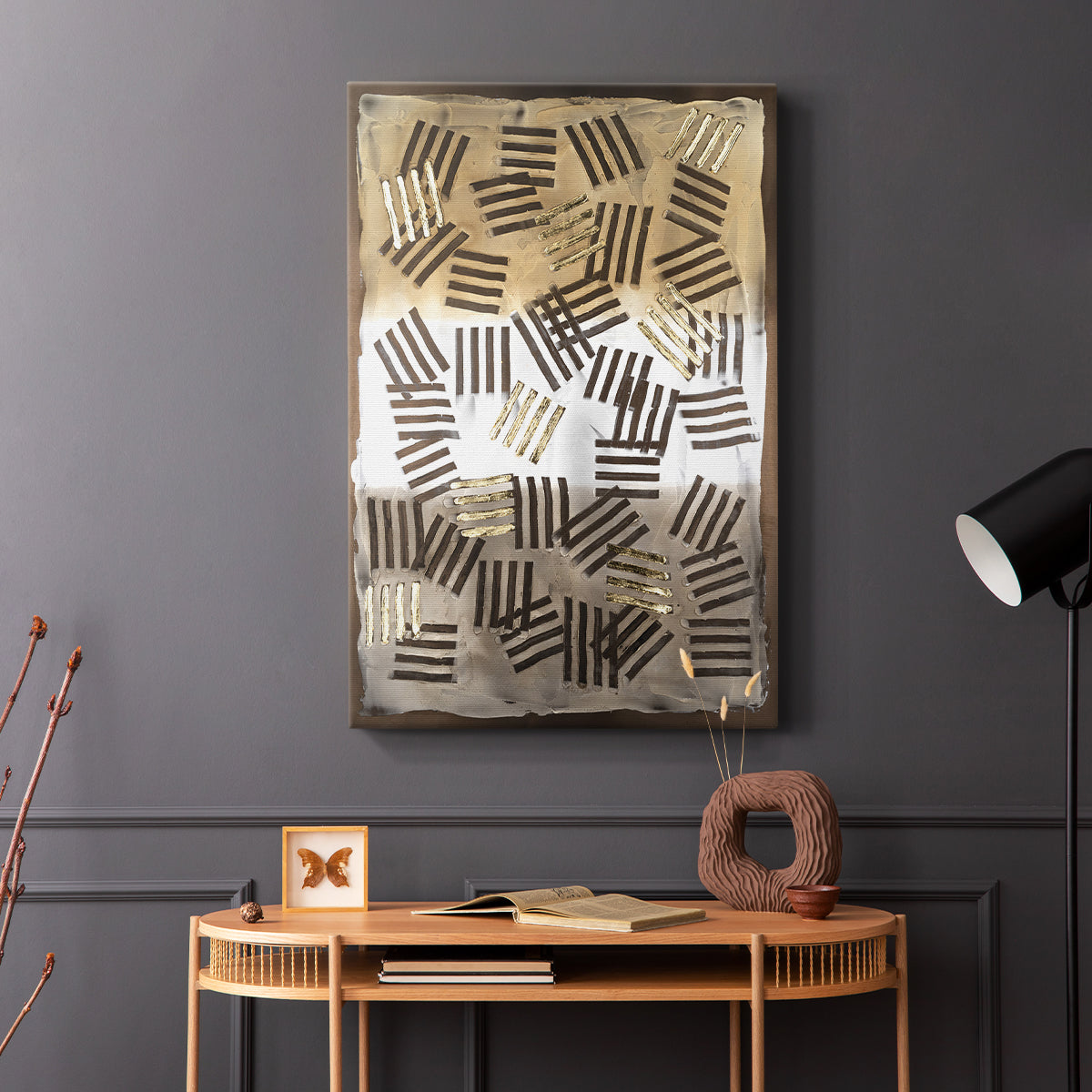 Raffia Palm I - Canvas Art Print